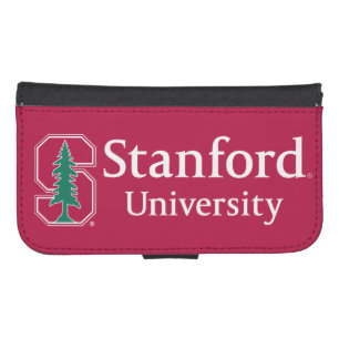 Stanford University with Cardinal Block "S" & Tree Phone Wallet