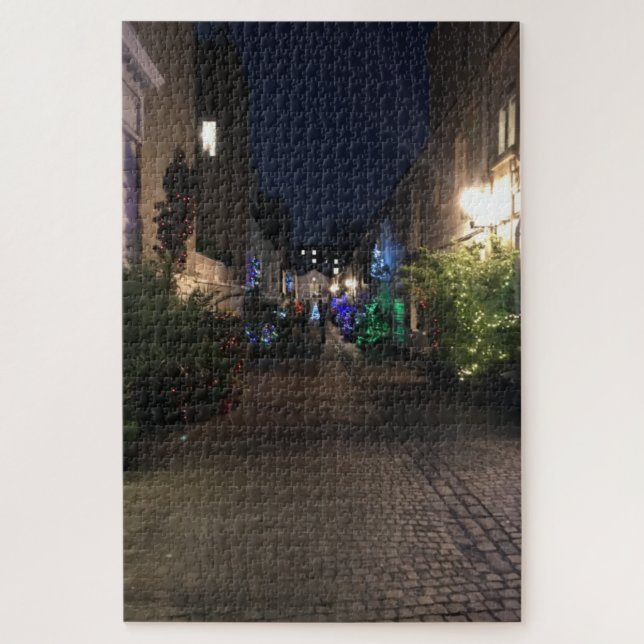 Stanhope Mews, Gloucester Road, London UK Jigsaw Puzzle (Vertical)