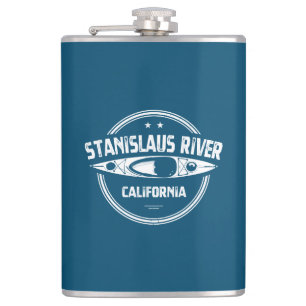 Stanislaus River California Kayaking Flask