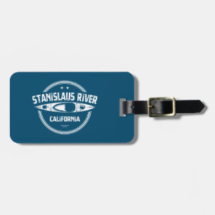 Stanislaus River California Kayaking Luggage Tag