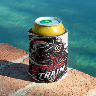 Stank Train Carolina Hockey Can Cooler