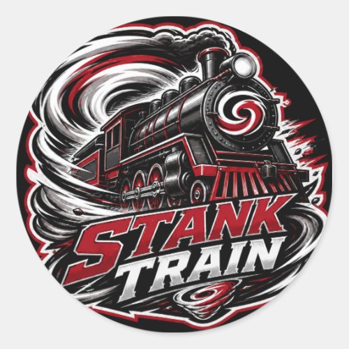 Stank Train Carolina Hockey Sticker