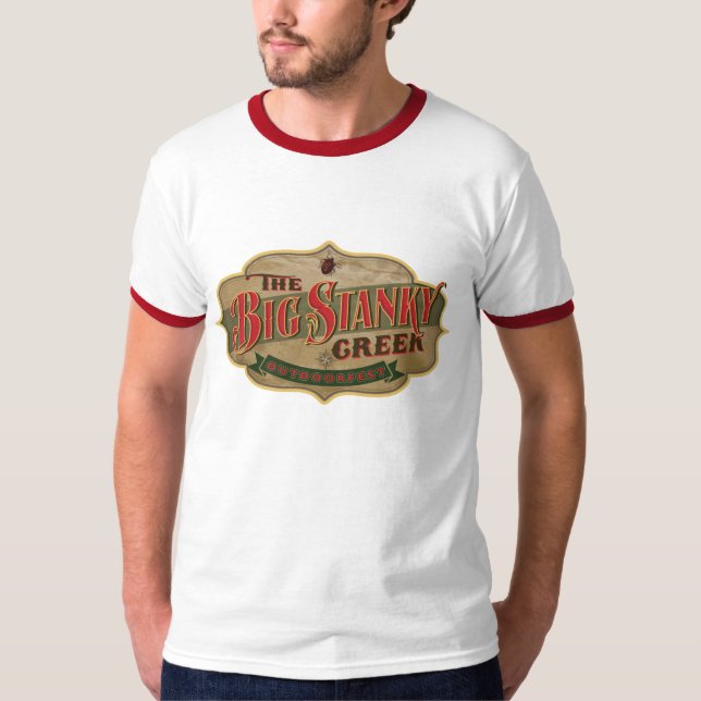 Stanky Creek Festival Ringer T-Shirt (Front)