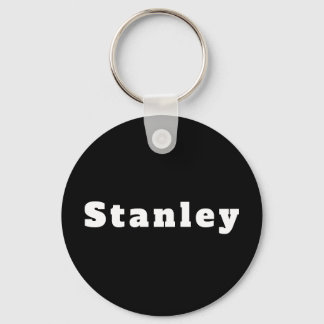 Stanley black white keychain