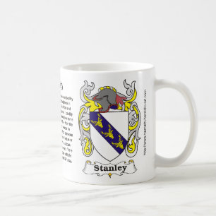 Stanley Family Coat of Arms Mug