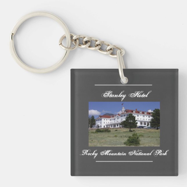 Stanley Hotel Estes Park Colorado Keychain (Front)