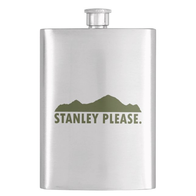Stanley Idaho Please Flask (Front)
