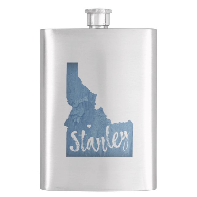 Stanley Idaho Wood Grain Flask (Front)