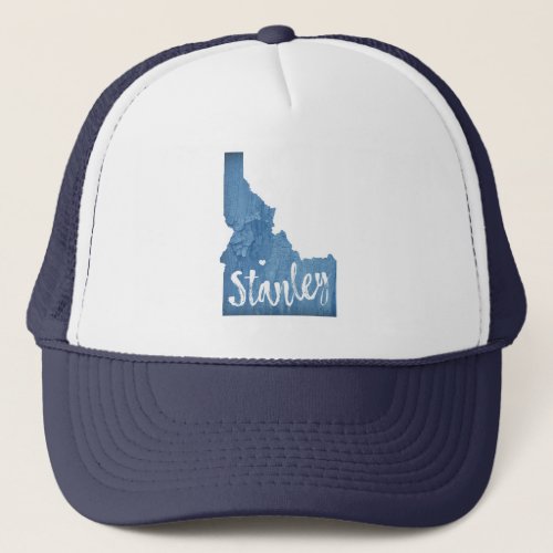 Stanley Idaho Wood Grain Trucker Hat