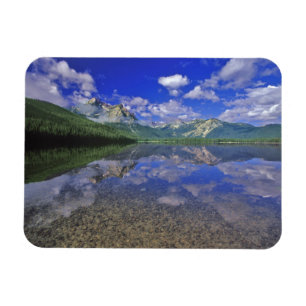 Stanley Lake in the Sawtooth Mountains of Idaho Magnet