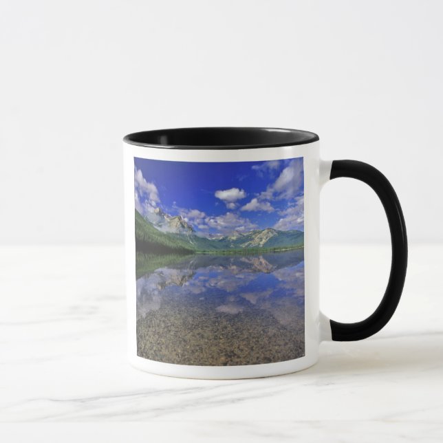 Stanley Lake in the Sawtooth Mountains of Idaho Mug (Right)