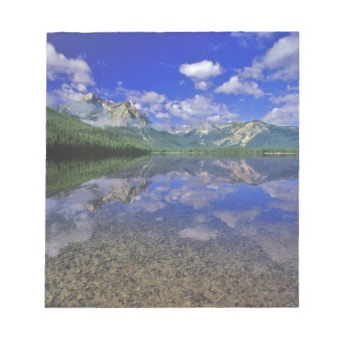Stanley Lake in the Sawtooth Mountains of Idaho Notepad