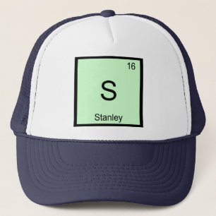 Stanley Name Chemistry Element Periodic Table Trucker Hat
