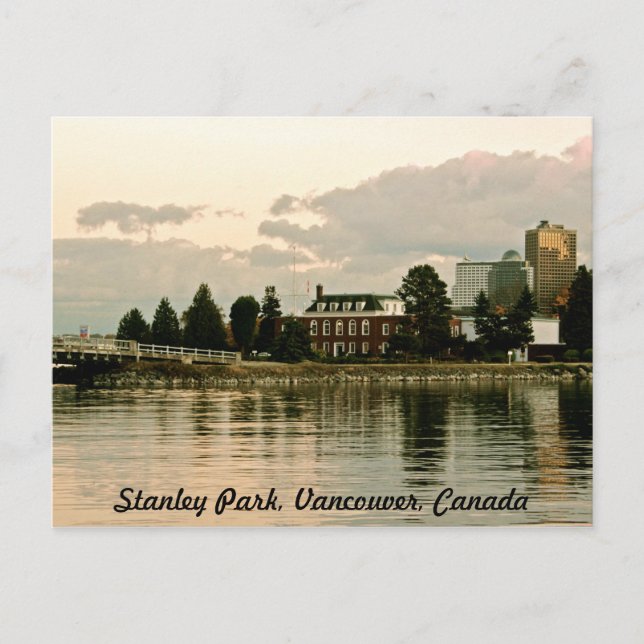 Stanley Park Serene Life Postcard (Front)
