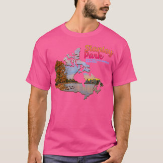Stanley Park Vancouver British Columbia Canada Fal T-Shirt