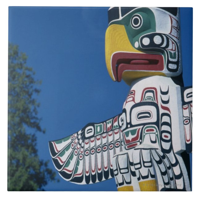 Stanley park, Vancouver, British Columbia, Tile (Front)