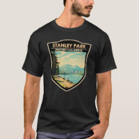 Stanley Park Vancouver Canada Travel Art Vintage