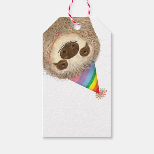 Stanley sloth gift tags