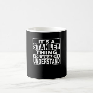 STANLEY Surname Personalized Gift Coffee Mug