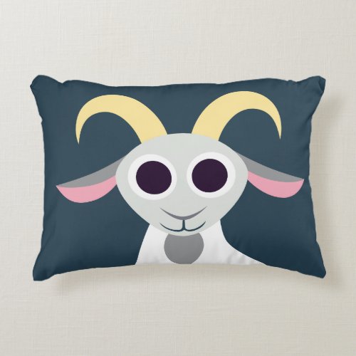Stanley the Goat Accent Pillow