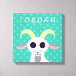 Stanley the Goat Canvas Print