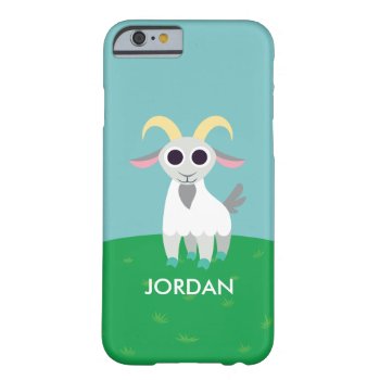 Stanley The Goat Barely There Iphone 6 Case by peekaboobarn at Zazzle