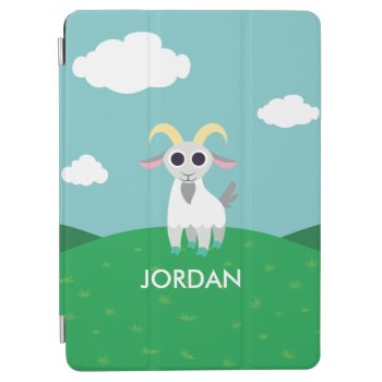 Stanley The Goat Ipad Air Cover by peekaboobarn at Zazzle