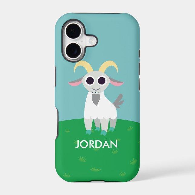 Stanley the Goat Iphone Case (Back)