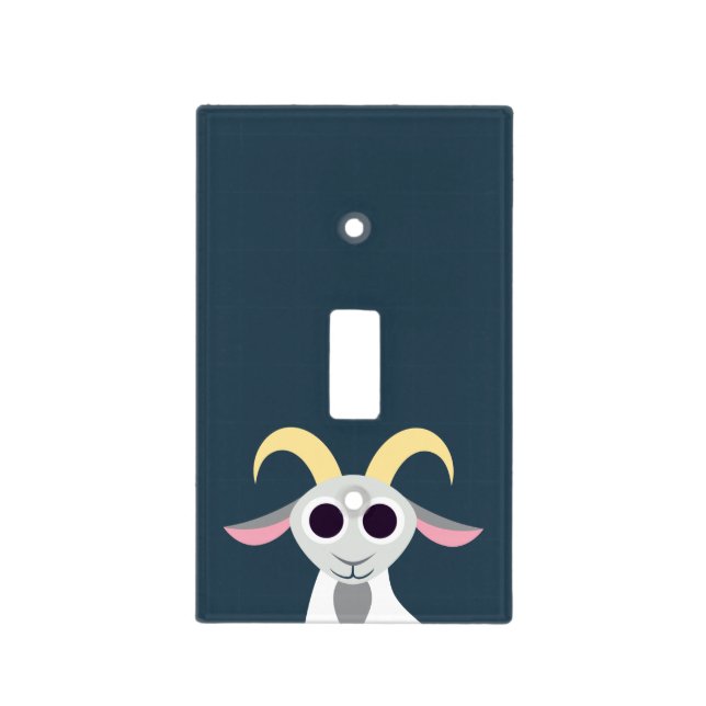 Stanley the Goat Light Switch Cover (Front)