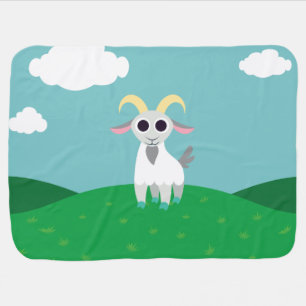 Stanley the Goat Stroller Blanket