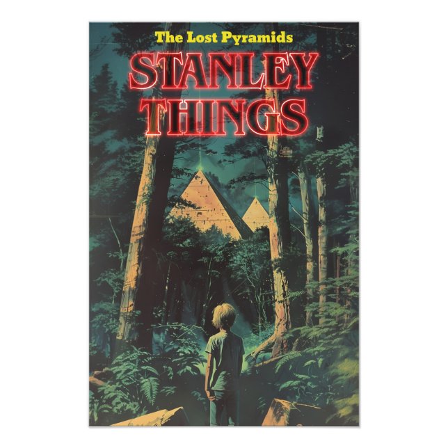 Stanley Things | Lost Pyramids | Retro VHS Cover Photo Print (Front)