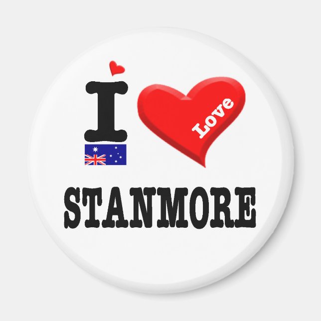 STANMORE - I Love Magnet (Front)