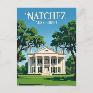 Stanton Hall Mississippi Postcard