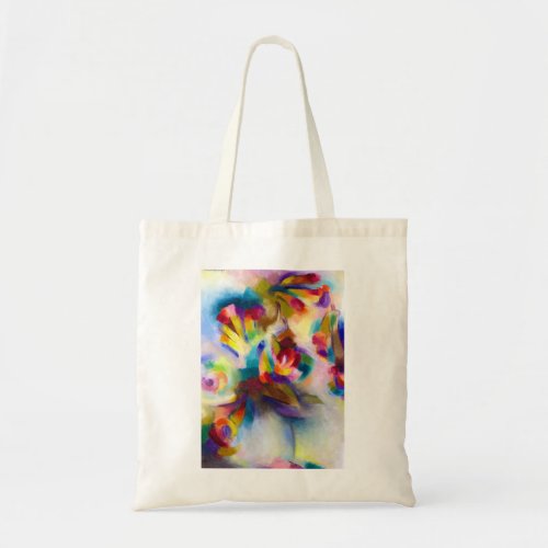 Stanton Macdonald Wright Trumpet Flowers Tote Bag