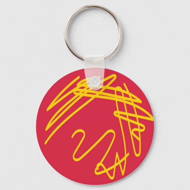 Staph aureus and Salmonella typhi Culture Keychain (Front)