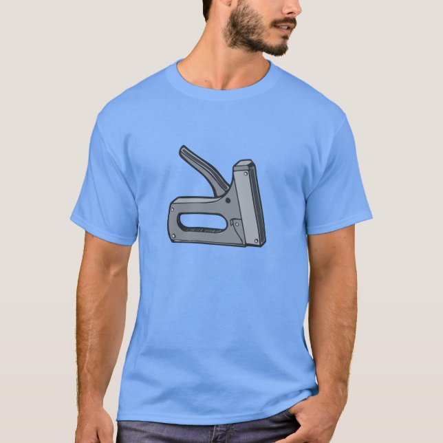 Staple Gun T-Shirt (Front)