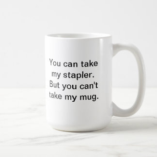 Stapler Remarks Coffee Mug