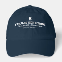 Staples 1976 50th Reunion-Text Cap