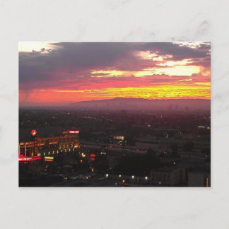 Staples Center Postcard | Beautiful Sunsets