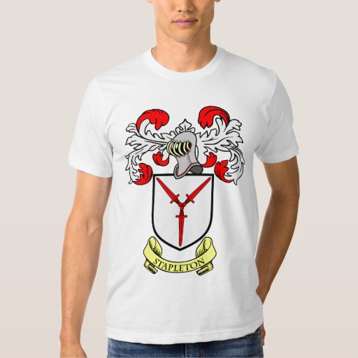 STAPLETON Coat of Arms T-Shirt | Zazzle