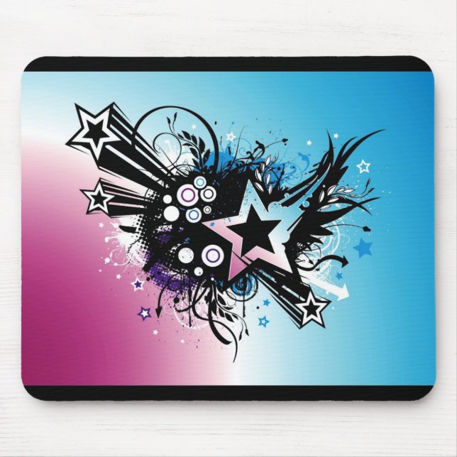 star_002 mouse pad (Front)