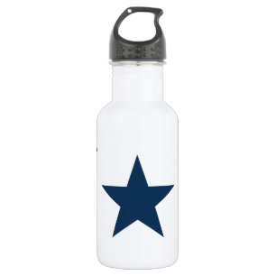 Star 1 Dazzling Blue Stainless Steel Water Bottle