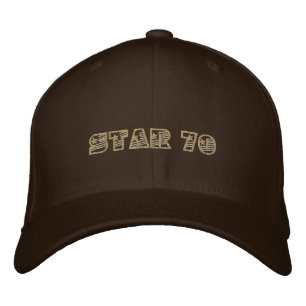 Star 70 Born in 1970 Disco Gold Embroidered Baseball Hat