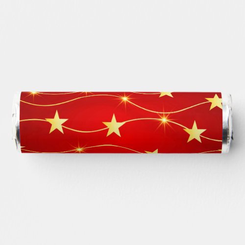 Star Adorned Ruby Red Pattern  Breath Savers Mints