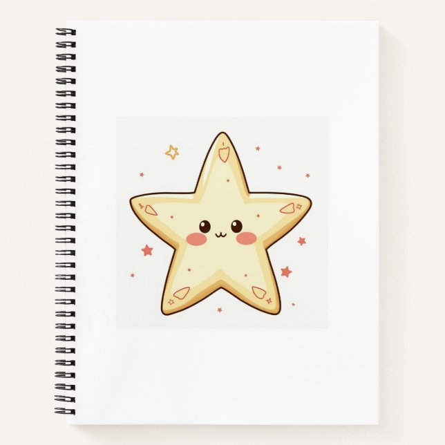  star and moon notebook (Front)