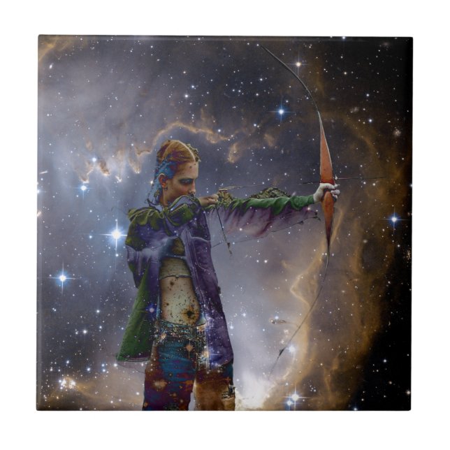 Star Archer Ceramic Tile (Front)