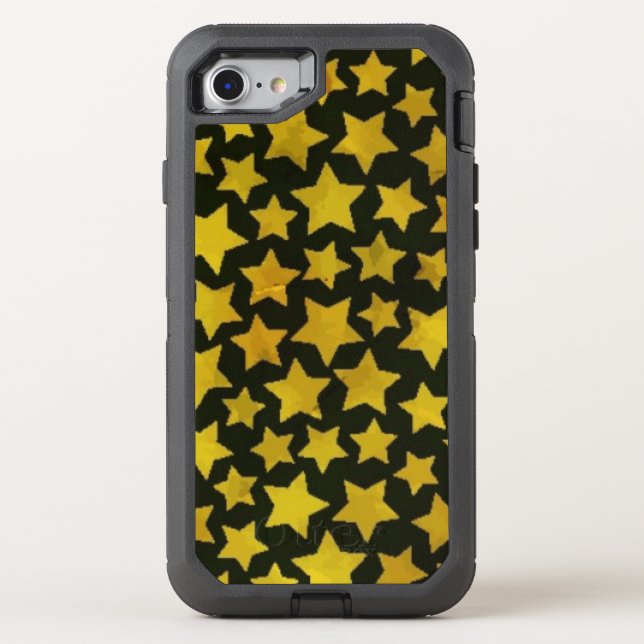 Star background otterbox iPhone case (Back)