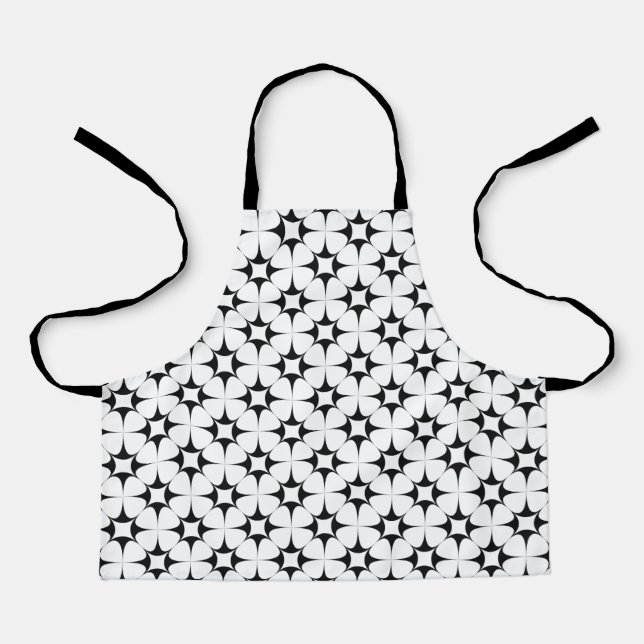 star-background-pattern-vector apron (Front)