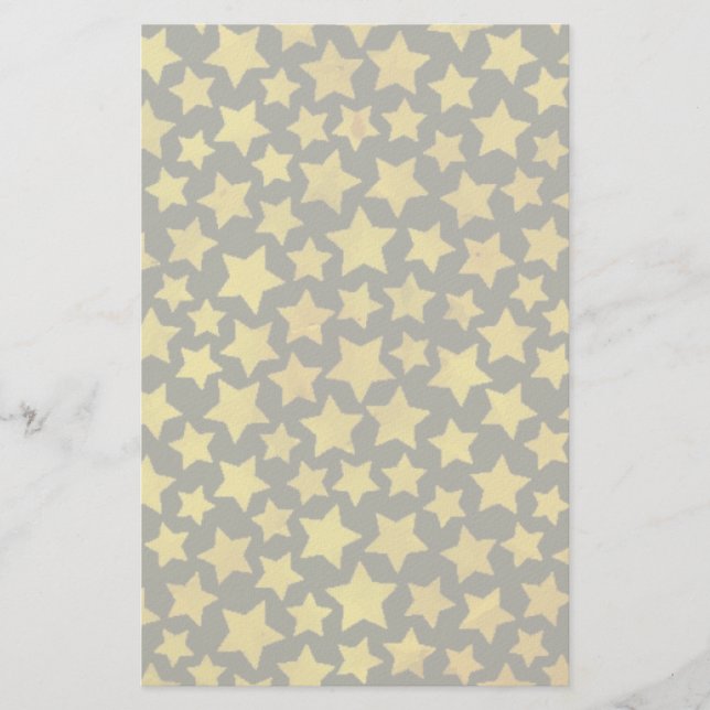 Star background stationery (Front)