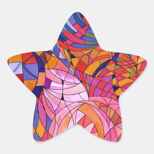 Star Basketballs Sticker (Front)